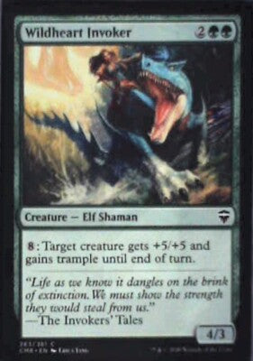 Wildheart Invoker - Commander Legends: #263, Magic: The Gathering Nm R168