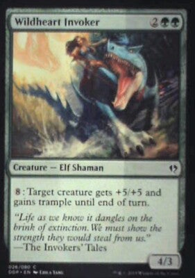 Wildheart Invoker - Duel Decks: Zendikar vs. Eldrazi: #26, MTG Nm R186