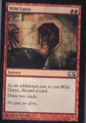Wild Guess - Magic 2014 (M14): #161, Magic: The Gathering Nm R196