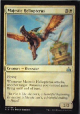 Majestic Heliopterus - Rivals of Ixalan: #13, Magic: The Gathering Nm R172