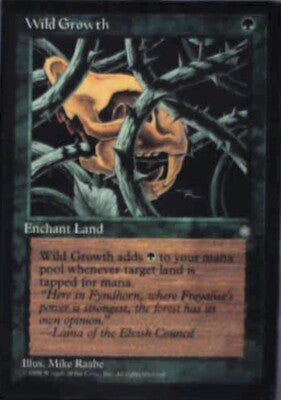 Wild Growth - Ice Age: #277, Magic: The Gathering Lp R199