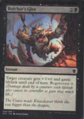 Butcher's Glee - Dragons of Tarkir: #90, Magic: The Gathering Nm R193