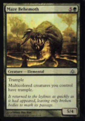 Maze Behemoth - Dragon's Maze: #43, Magic: The Gathering Nm R146