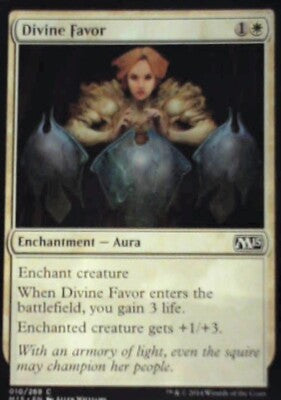 Divine Favor - Magic 2015 (M15): #10, Magic: The Gathering Lp R97