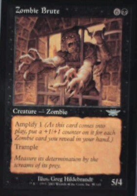 Zombie Brute - Legions: #87, Magic: The Gathering Nm R131