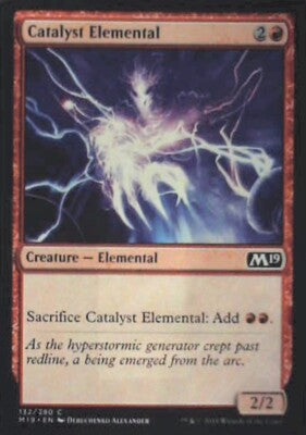 Catalyst Elemental - Core Set 2019: #132, Magic: The Gathering Nm R83