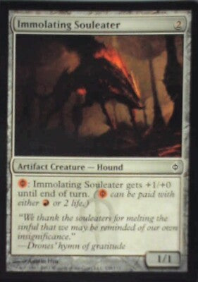 Immolating Souleater - New Phyrexia: #139, Magic: The Gathering Nm R165