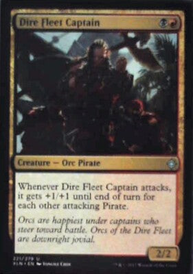 Dire Fleet Captain - Ixalan: #221, Magic: The Gathering Nm R217
