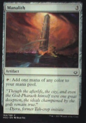 Manalith - Hour of Devastation: #164, Magic: The Gathering Nm R127