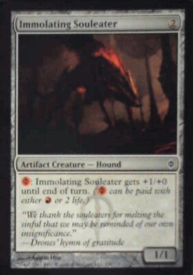 Immolating Souleater - New Phyrexia: #139, Magic: The Gathering Nm R174