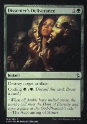 Dissenter's Deliverance - Amonkhet: #164, Magic: The Gathering Nm R191