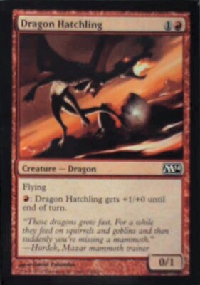 Dragon Hatchling - Magic 2014 (M14): #138, Magic: The Gathering Nm R195