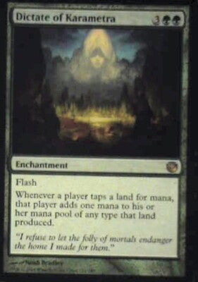 Dictate of Karametra - Journey Into Nyx: #121, Magic: The Gathering Nm R127