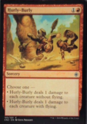Hurly-Burly - Conspiracy: Take the Crown: #165, Magic: The Gathering Nm R178