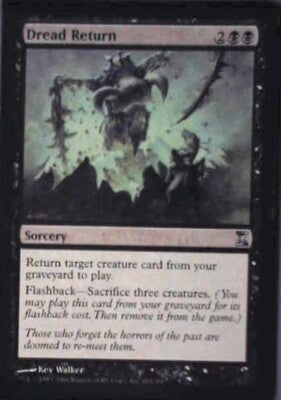 Dread Return - Time Spiral: #104, Magic: The Gathering Mp R37