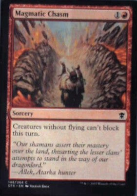 Magmatic Chasm - Dragons of Tarkir: #148, Magic: The Gathering Lp R234