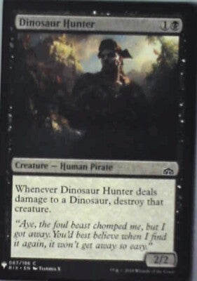 Dinosaur Hunter - The List Reprints: #RIX-67, Magic: The Gathering Nm R231