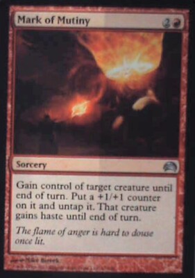Mark of Mutiny - Planechase 2012: #47, Magic: The Gathering Lp R234
