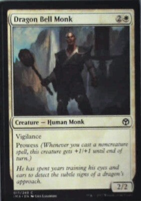Dragon Bell Monk - Iconic Masters: #17, Magic: The Gathering Nm R32