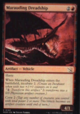 Marauding Dreadship - March of the Machine: #153, Magic: The Gathering Nm R217