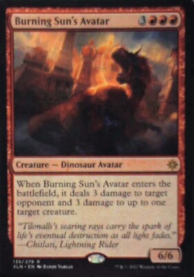 Burning Sun's Avatar - Ixalan: #135, Magic: The Gathering Nm R141