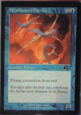 Weatherseed Faeries - Urza's Legacy: #48, Magic: The Gathering Nm R176
