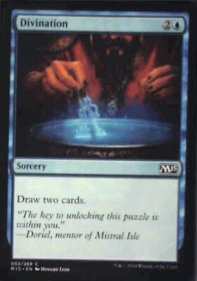 Divination - Magic 2015 (M15): #52, Magic: The Gathering Nm R113