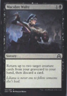 Macabre Waltz - Shadows over Innistrad: #121, Magic: The Gathering Lp R96