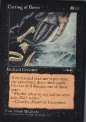 Casting of Bones - Alliances: #44a, Magic: The Gathering Nm R107