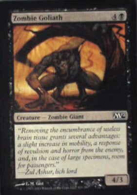 Zombie Goliath - Magic 2012 (M12): #119, Magic: The Gathering Nm R178