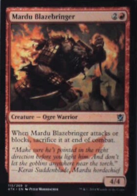 Mardu Blazebringer - Khans of Tarkir: #115, Magic: The Gathering Lp R97