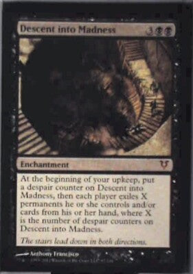 Descent into Madness - Avacyn Restored: #97, Magic: The Gathering Nm R58