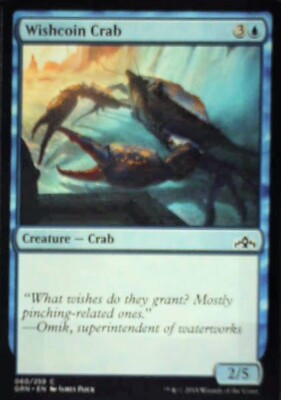 Wishcoin Crab - Guilds of Ravnica: #60, Magic: The Gathering Nm R84