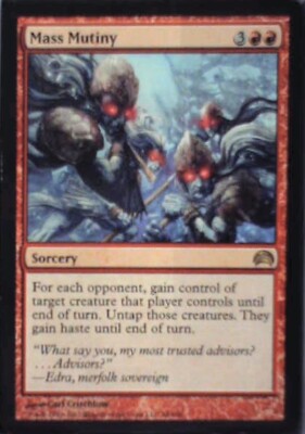 Mass Mutiny - Planechase 2012: #48, Magic: The Gathering Lp R210