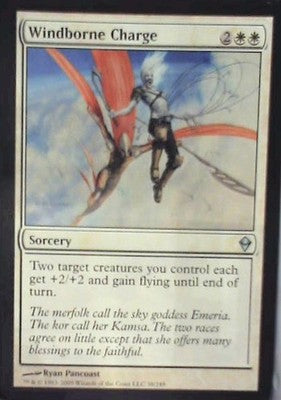 Windborne Charge - Zendikar: #38, Magic: The Gathering Nm C333