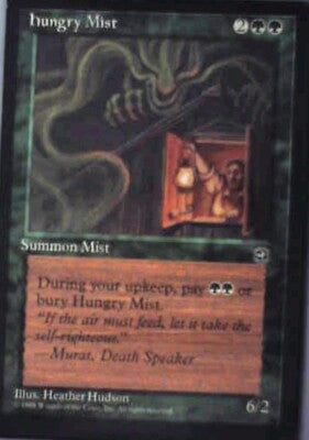 Hungry Mist [Version 2] - Homelands: #88b, Magic: The Gathering Lp R199