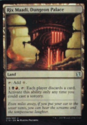 Rix Maadi, Dungeon Palace - Commander 2019: #269, Magic: The Gathering Nm R154