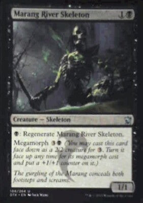 Marang River Skeleton - Dragons of Tarkir: #108, Magic: The Gathering Nm R167