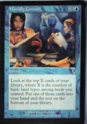 Worldly Counsel - Invasion: #89, Magic: The Gathering Nm R100