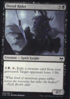 Dread Rider - Kaldheim: #89, Magic: The Gathering Nm R130
