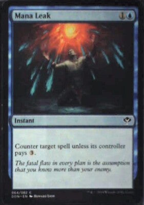 Mana Leak - Duel Decks: Speed vs. Cunning: #64, Magic: The Gathering Lp R173