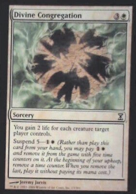 Divine Congregation - Time Spiral: #13, Magic: The Gathering Mp R37
