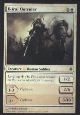 Ikiral Outrider - Rise of the Eldrazi: #27, Magic: The Gathering Lp R36