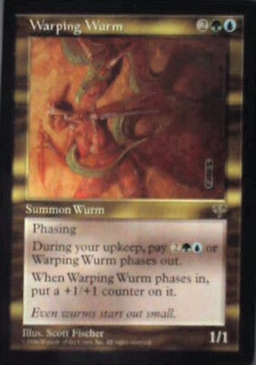 Warping Wurm - Mirage: #287, Magic: The Gathering Nm R109