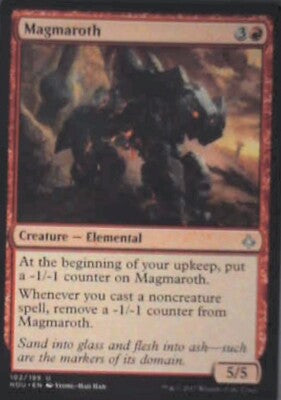 Magmaroth - Hour of Devastation: #102, Magic: The Gathering Nm R201