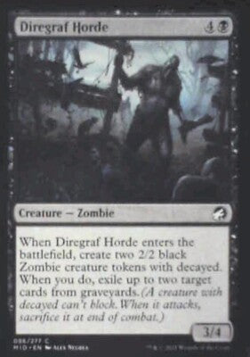 Diregraf Horde - Innistrad: Midnight Hunt: #96, Magic: The Gathering Nm R130