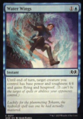 Water Wings - Wilds of Eldraine: #77, Magic: The Gathering Nm R229