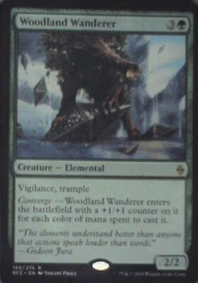Woodland Wanderer - Battle for Zendikar: #198, Magic: The Gathering Nm R151
