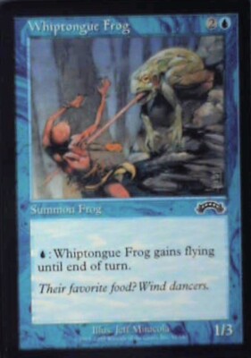 Whiptongue Frog - Exodus: #52, Magic: The Gathering Lp R234