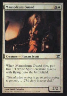 Mausoleum Guard - Innistrad: #20, Magic: The Gathering Nm R122